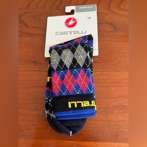 Castelli Men’s Cycling Socks, size L-XL